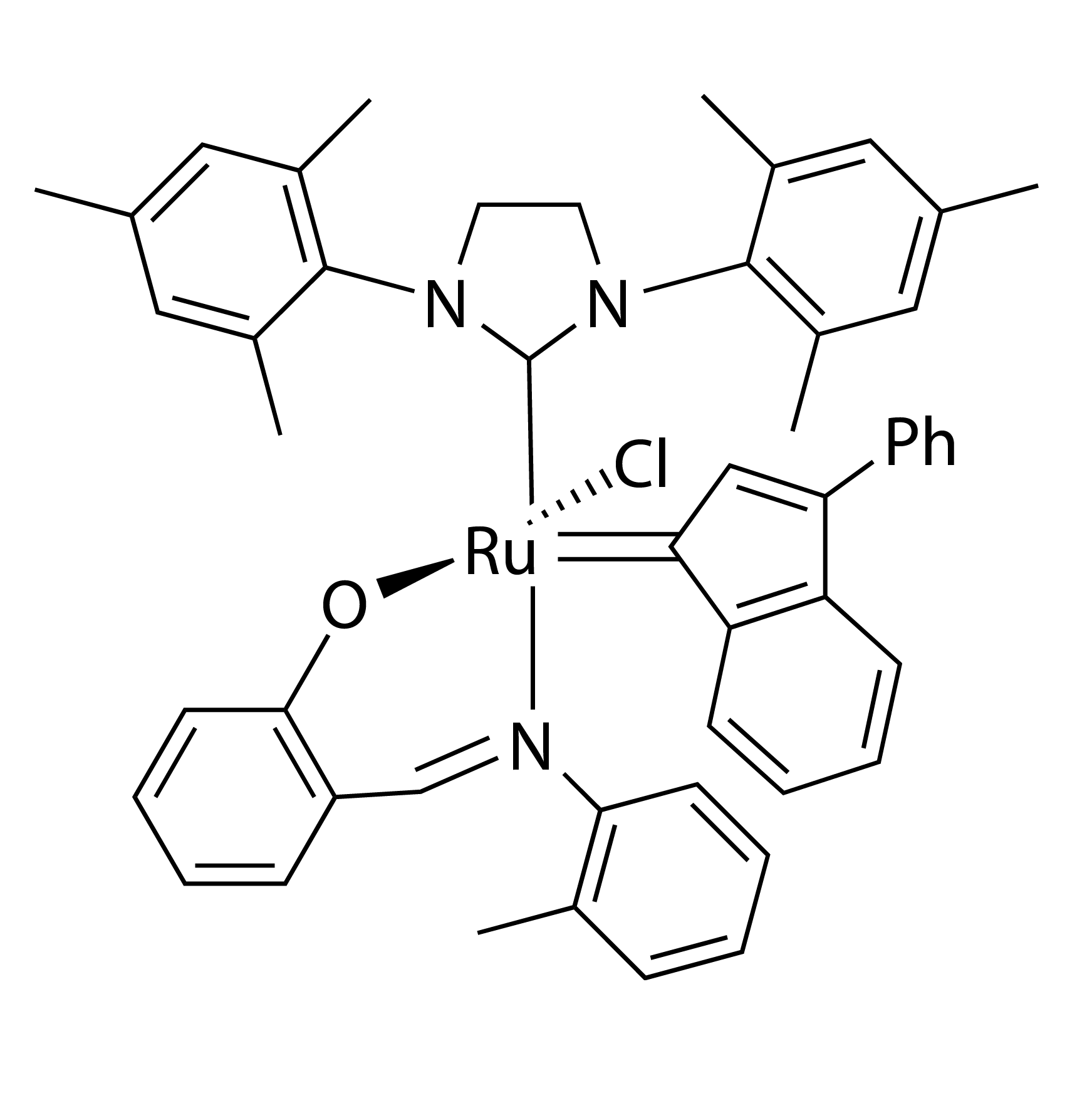 [1,3-Bis(2,4,6-trimethylphenyl)-2-imidazolidinylidene]-[2-[[(2-methylphenyl)imino] methyl]phenolyl]-[3-phenyl-1H-inden-1-yliden
